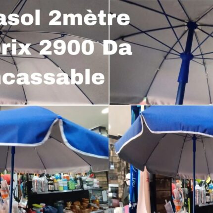 parasol incassable 2 métres
