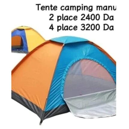 tente camping manuelle 4 personne