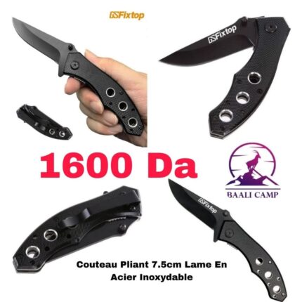 couteau pliant ( lame inoxydable )